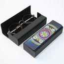 DIY Diamond Painting Eye Glasses Case Travel Leather Sunglasses Storage Box