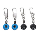 Blue Fishing Line to Hook Swivels Shank Clip Connector N8Q3