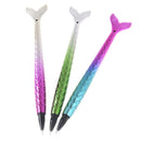 Mermaid Ballpoint Pen Fish Tail School Office Ball Pens Kids Stationery Gift ly