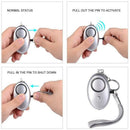 4X(Emergency Personal Alarm, Security Alarm Key Chain With Led Flashlight -L4O2)