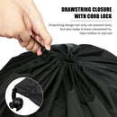 23.8x36.2" Laundry Bag Backpack Travel Storage Drawstring Dirty Clothes Holder