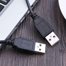 0.8m/2.6ft USB 2.0 AM Male To AM Male Copper Data Transfer Cable Cord Lead