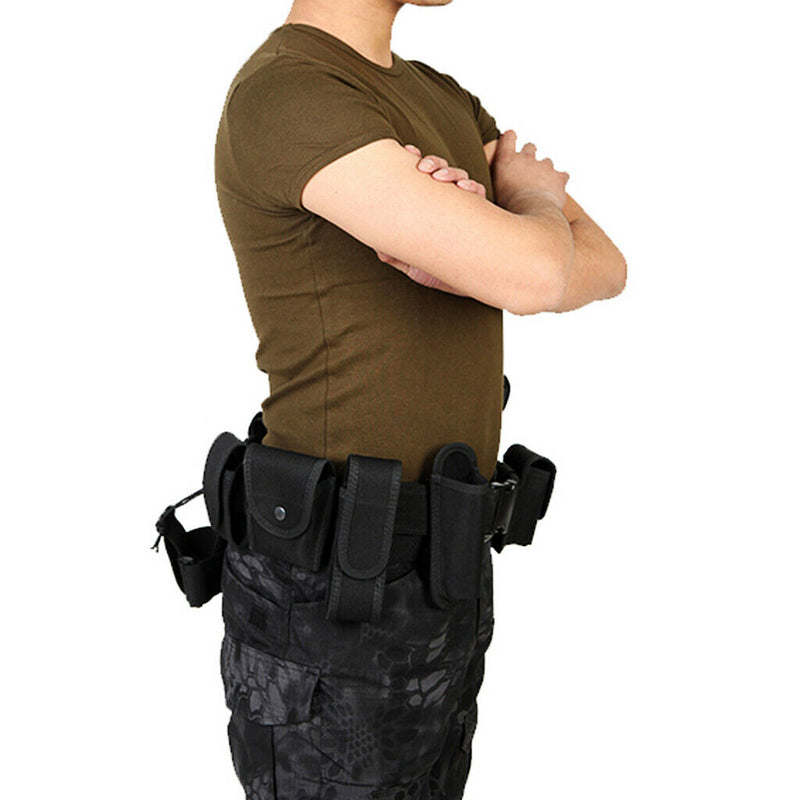 Sports Belt Pouch Security Police Guard Kit With