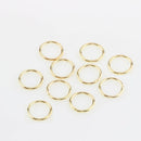 50pcs Hair  Braid Rings Shell Feather Cross Hair Loops Clips Accessories