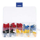 102Pcs/set Assorted Insulated Crimp Terminals Electrical Connector Wire Kit T0A5