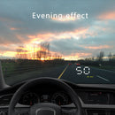 A100 Warning Car ABS Head Up Display Multifunction HUD Overspeed Alarm Clear