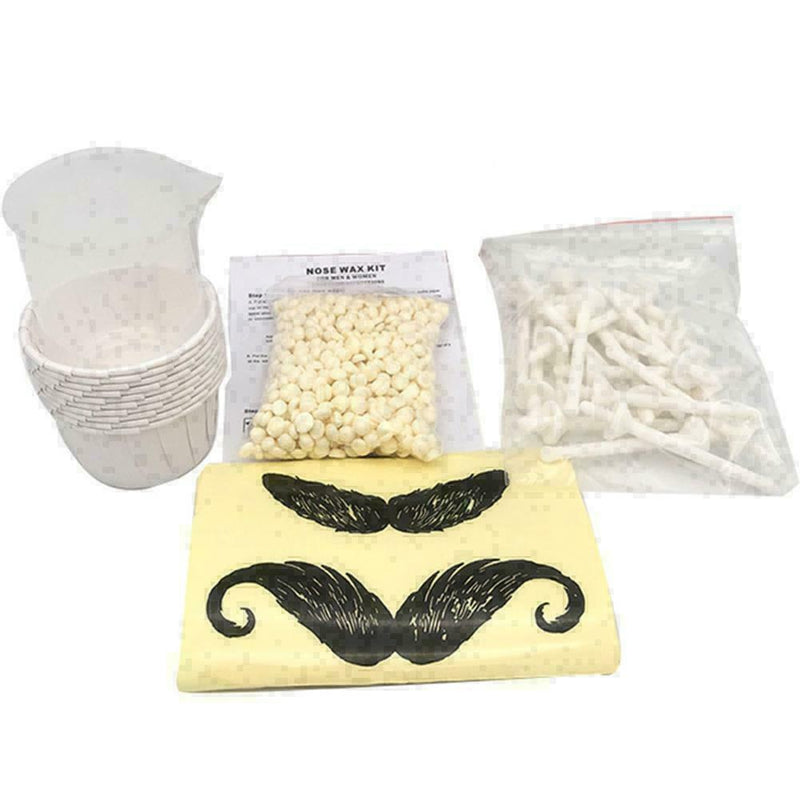 Nose Hair Removal Wax Kit Nasal Ear Hairs Painless Q0Y8 Q7O6 Saf Quick M6K4