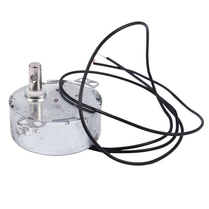 AC 220V-240V 5/6RPM 4W 50/CCW 7mm Shaft Dia Fan Synchronous Motor I8V1