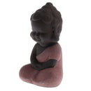 Lovely Little Buddha Statue Monk Kung Fu Tea Pet Statuette Home Ornament