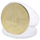2020 Year of the Rat Commemorative Coin Chinese Zodiac Challenge Coin Kids To_