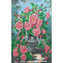 DIY Diamond Painting Flower Special Shape Crystal Drawing Home Decor (V034)