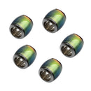 5 pieces color changeable DIY beads for jewelry making from stainless steel