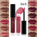 Niceface Matte Liquid Lipstick Makeup Lip Kit Waterproof Non-stick Cup Natu