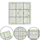 15*15cm Transparent quilting sewing patchwork ruler cutting tool tailor DIY LJ