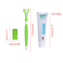 Pet Toothbrush Set Vanilla Taste Toothpaste Dog Cat Finger Tooth Brush Care JR