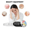 7 Modes LED Photon Ultrasound Ion RF Electroporation Beauty Device (White)