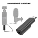 3.5mm Audio Adapter Connector for DJI OSMO Pocket Handheld Gimbal Camera A