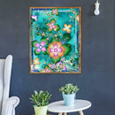 5D DIY Full Drill Diamond Painting Cross Stitch Embroidery Kit (Flower04)