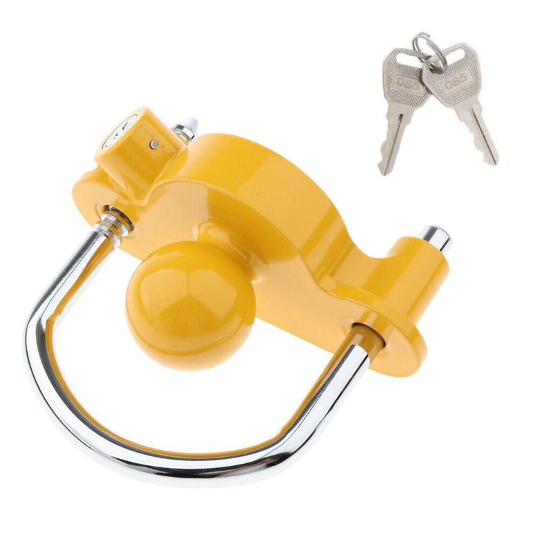 Universal Hitchlock Caravan Trailer Hitch Lock COUPLING TOW BALL LOCK SECURITY