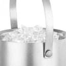 Large 1.3L Insulated Double Walled Stainless Steel Ice Bucket With Lid U7B7