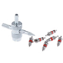 Universal Car Removal Tool Four-in-one Valve Tool + 6 Brass Valve CoresB Gw