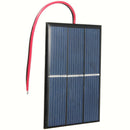0.65W 1.5V Solar panel black