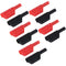 10Pcs Safety 4mm Male Stackable Banana Plug Connector Shrouded Fully Insulat3C