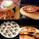 13 Inch Pizza Stone for Cooking Baking Grilling Extra Thick Pizza Tools for