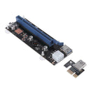 PCI-E Express 1x to 16x Extender Riser Card 6Pin USB3.0 Cable for BTC Miner