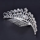 New Bride Wedding Rhinestone Heart-shaped Comb  Crown Tiara Wedding Accessori!o