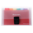 A6 Rainbow Expanding Document Bills Folder 13 Pocket School Accordion Folder New
