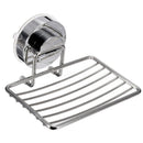 7KG Strong Suction Wall Soap Dish Holder Bathroom Shower Cup Basket Tray Si A8J3