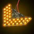 33SMD LED Rearview Mirror Arrow Panel Turn Signal Lamp Mirror Lamp