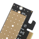 M.2 NVMe SSD Adapter M2 to PCIE 3.0 X16 Card M Key Interface Support PCI_AUA Hn