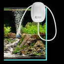 AquaBlue 3W Silent Portable Air Pump Fish Tank Increasing Oxygen Pump Fish