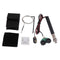 2 Kit EQ Active Endpin Jack Preamp Piezo Pickup For Acoustic Guitars Ukulele