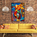 Colorful Abstract Diamond Painting 5D DIY Full Round Drill Mosaic Picture