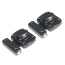 2pcs Door Safety Rotate Bolt Latch Gate Latch Door Slide Lock Brushed Finish