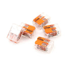 5XSale Wago 221-412  2 Conductor Compact Connector 10 PK Copper Wire Junctio OZ