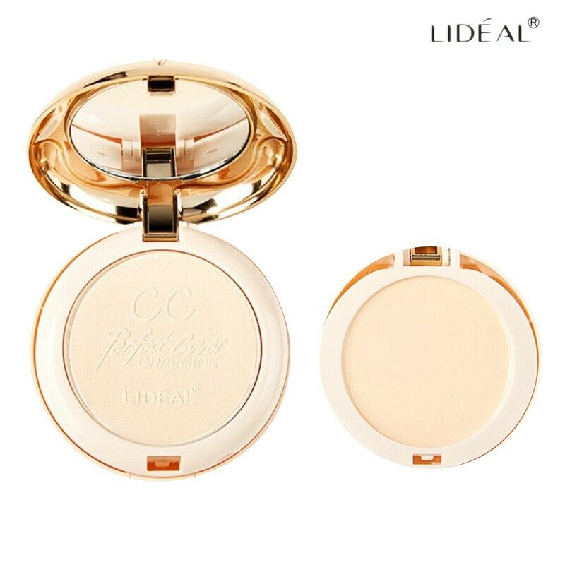 Lideal Double Layer Soft Translucent Compact Pressed Powder Face Contour Pa F7G4