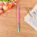 Makeup Silicone Head Brush Rhinestone Eye Shadow Eyebrow Lip Tool  ca MW%WSJCATO