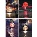 4 Pack Night Moon DIY 5D Diamond Painting Kits Full Drill Cross Stitch Decor