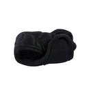 Anti Slip Knob Black Nylon hook Loop Closure Gear Shift Cover Case for Car  O5X3