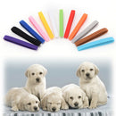12Pcs Nylon Small Dog Adjustable Pet Identification Collars For Puppy Kitten MO