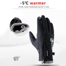 kyncilor Thicken Warm Cycling Gloves Waterproof Windproof Men Bike Gloves F F4B8