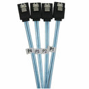 High Speed 6Gbps 4pcs/set Sata Cable Sas Cable for Server 1M