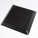 Iron Snacks Platter Jewelry Cosmetics Display Organizer Tray Black Square L