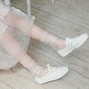Sequins Star Shiny Socks Female Fairy Transparent Harajuku Socks Women Mode