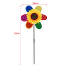 Colorful Sequins Sunflower Windmill Wind Spinner Home Garden Yard DecorationOZ