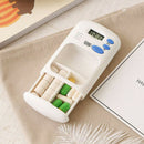 Mini Portable Pill Reminder Drug Alarm Timer Electronic Box Organizer LED Dis BX